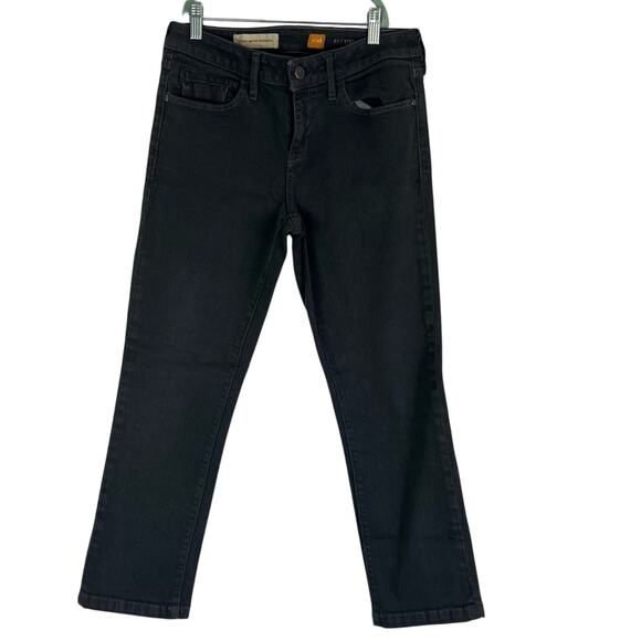 Pilcro and the Letterpress Anthropologie Fit Stet Jeans Womens 28 Gray - Picture 1 of 16